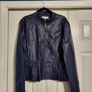 NWT New York and Company faux leather jacket
